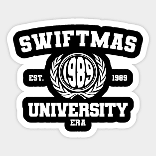 Swiftmas University Era Sticker